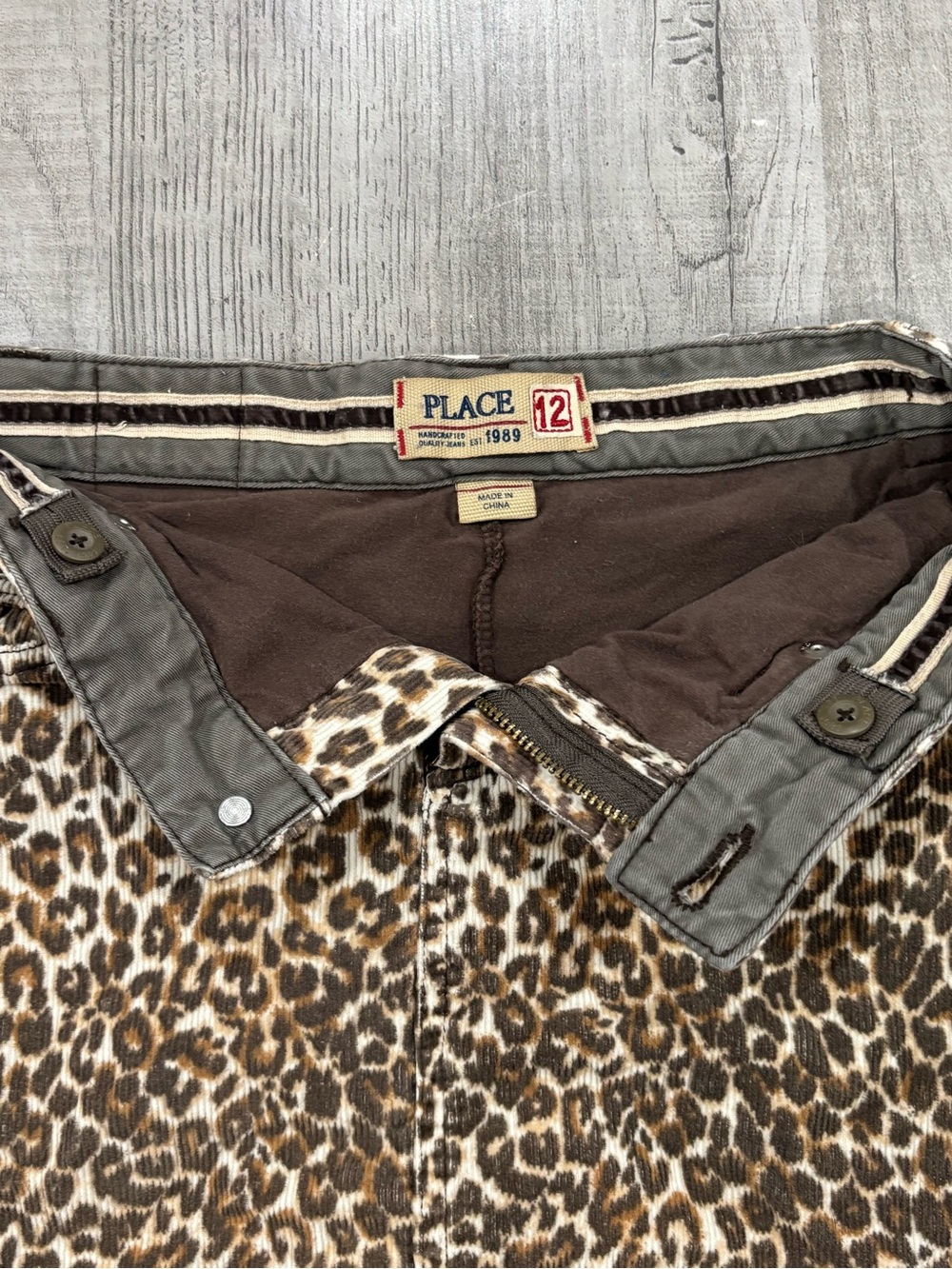 Place Leopard Skort in Brown and Tan Size 12 (youth)